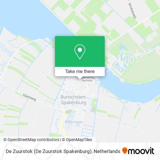 De Zuurstok (De Zuurstok Spakenburg) map