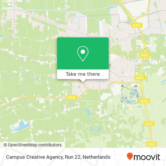 Campus Creative Agency, Run 22 map