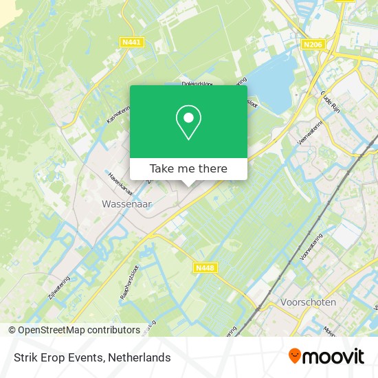 Strik Erop Events map