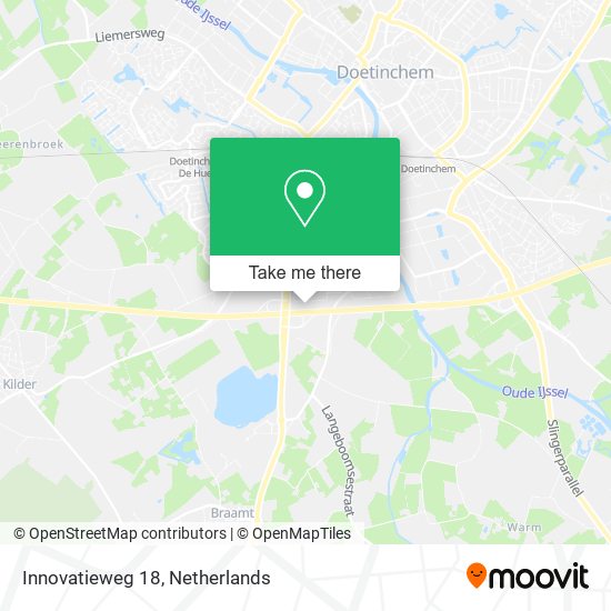 Innovatieweg 18 Karte