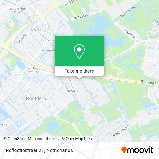 Reflectiestraat 21 map