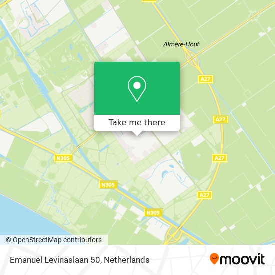 Emanuel Levinaslaan 50 map