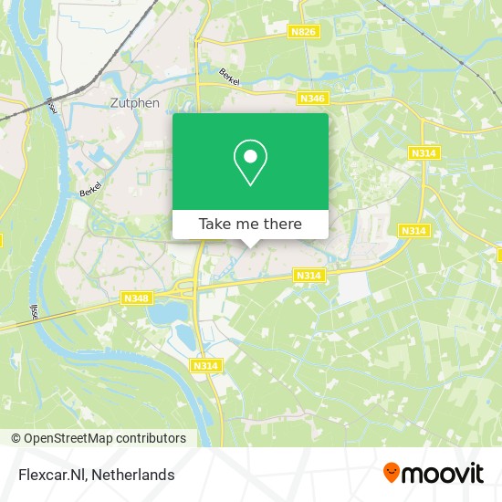 Flexcar.Nl map