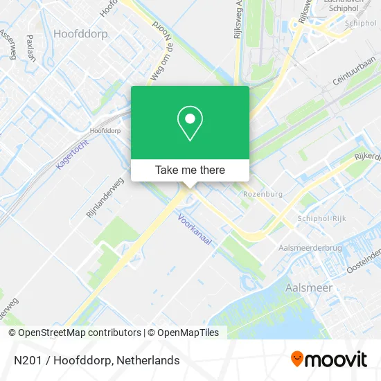 N201 / Hoofddorp map