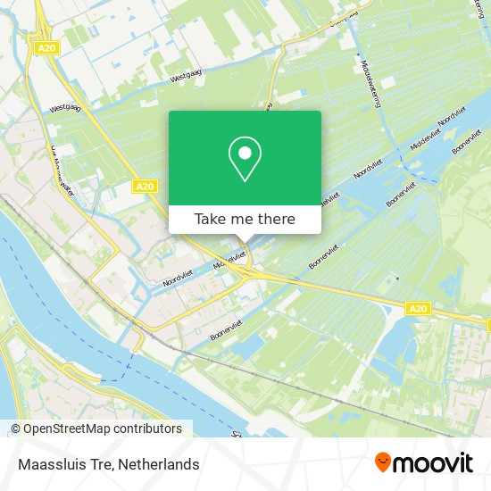 Maassluis Tre map
