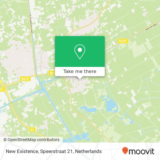New Existence, Speerstraat 21 map