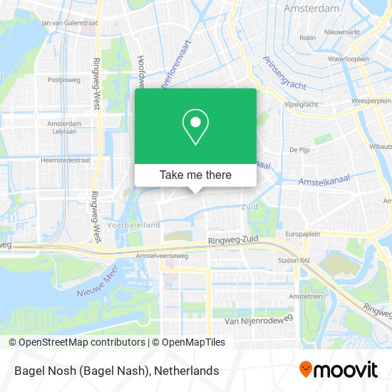 Bagel Nosh (Bagel Nash) map