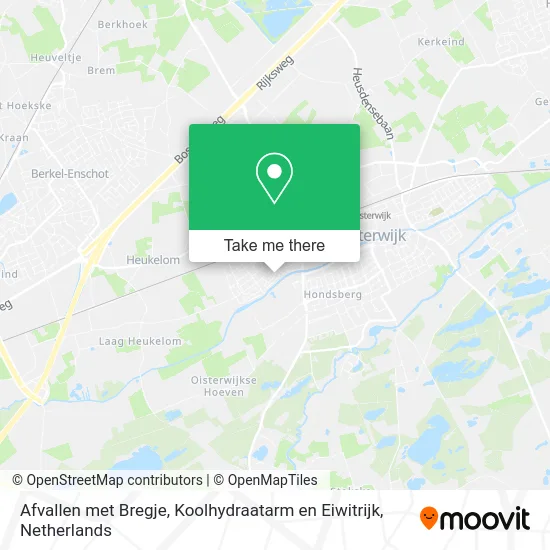 Afvallen met Bregje, Koolhydraatarm en Eiwitrijk map