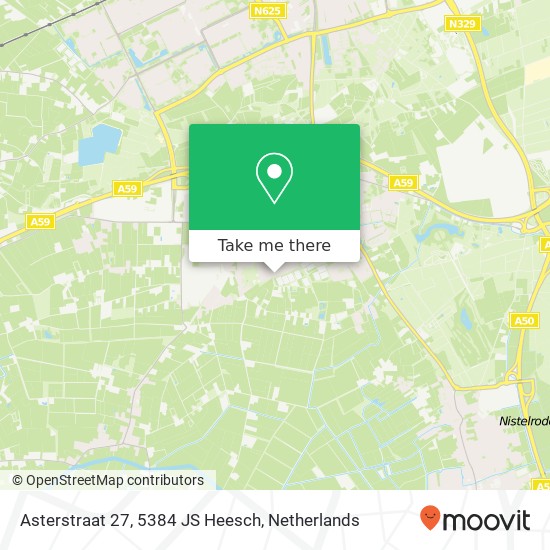 Asterstraat 27, 5384 JS Heesch map