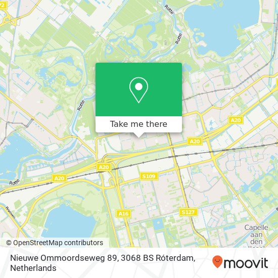 Nieuwe Ommoordseweg 89, 3068 BS Róterdam map