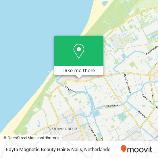 Edyta Magnetic Beauty Hair & Nails map