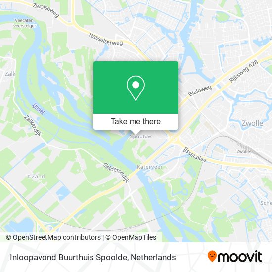 Inloopavond Buurthuis Spoolde map