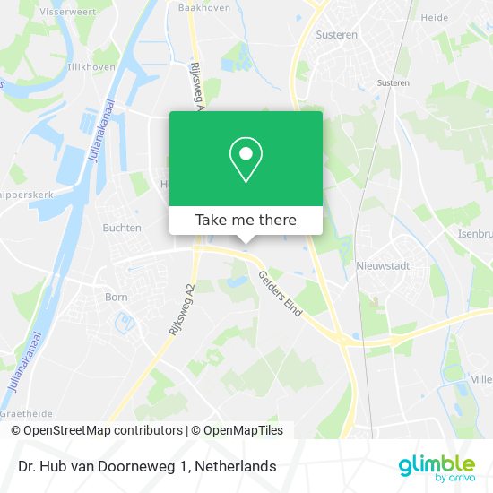 Dr. Hub van Doorneweg 1 map