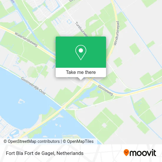 Fort Bla Fort de Gagel map