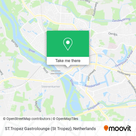 ST.Tropez Gastrolounge (St Tropez) map