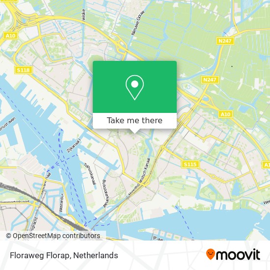 Floraweg Florap Karte