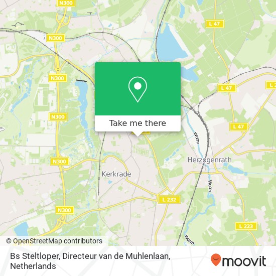 Bs Steltloper, Directeur van de Muhlenlaan map