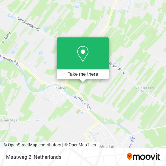 Maatweg 2 map