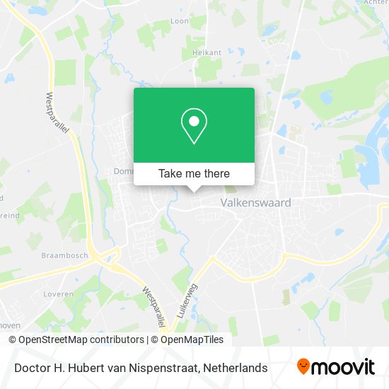 Doctor H. Hubert van Nispenstraat map