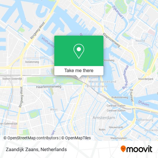 Zaandijk Zaans map