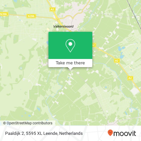 Paaldijk 2, 5595 XL Leende map