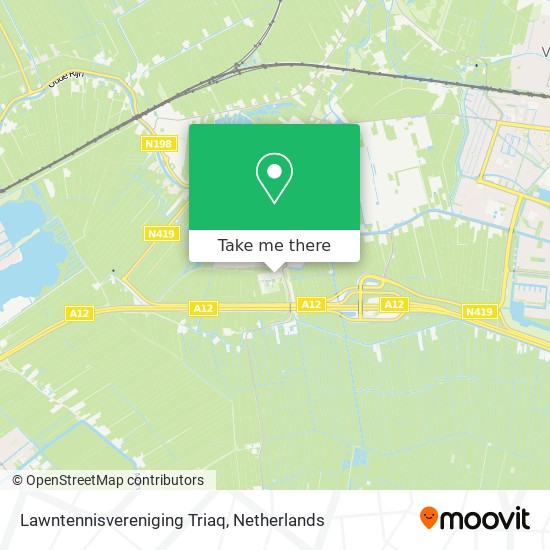 Lawntennisvereniging Triaq map