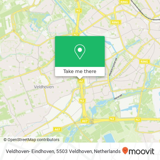 Veldhoven- Eindhoven, 5503 Veldhoven map