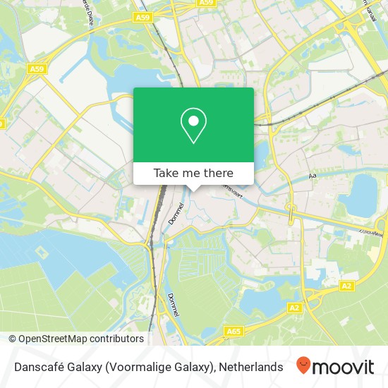 Danscafé Galaxy (Voormalige Galaxy) map