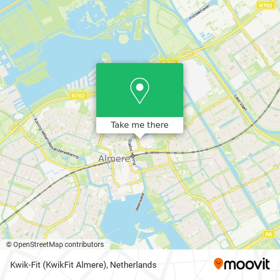 Kwik-Fit (KwikFit Almere) Karte