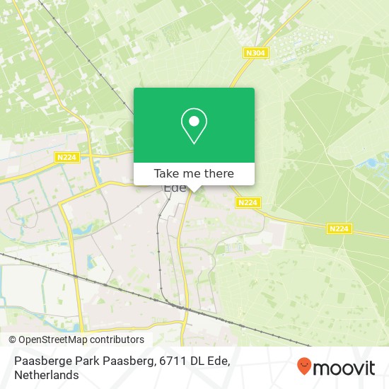 Paasberge Park Paasberg, 6711 DL Ede map