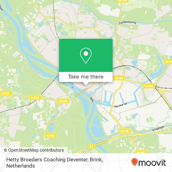 Hetty Broeders Coaching Deventer, Brink Karte