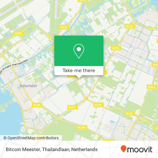 Bitcoin Meester, Thailandlaan Karte