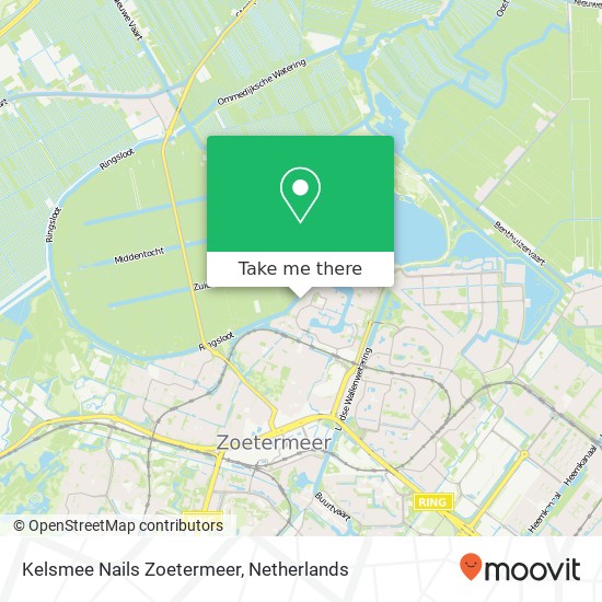 Kelsmee Nails Zoetermeer map