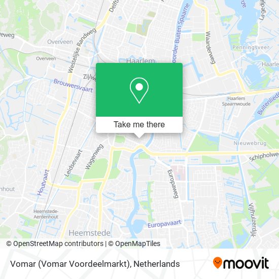 Vomar (Vomar Voordeelmarkt) map