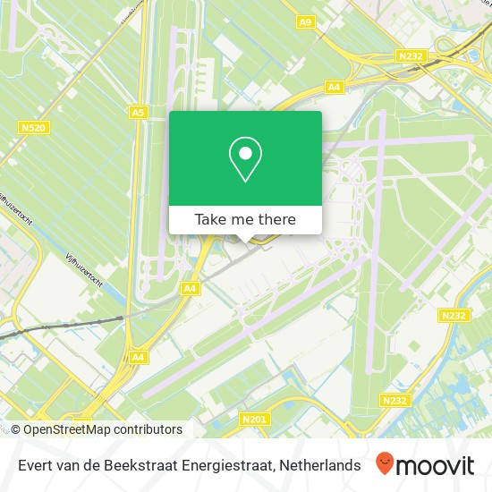 Evert van de Beekstraat Energiestraat map