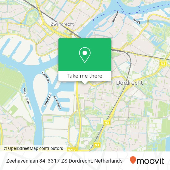 Zeehavenlaan 84, 3317 ZS Dordrecht map