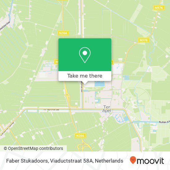 Faber Stukadoors, Viaductstraat 58A map