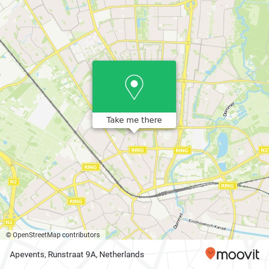 Apevents, Runstraat 9A map