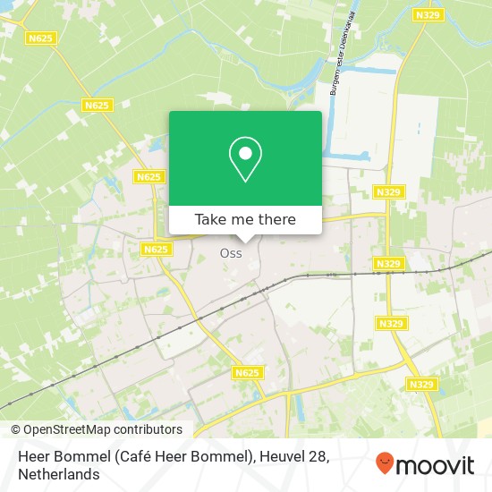 Heer Bommel (Café Heer Bommel), Heuvel 28 map