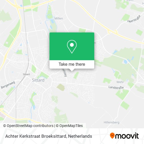 Achter Kerkstraat Broeksittard map