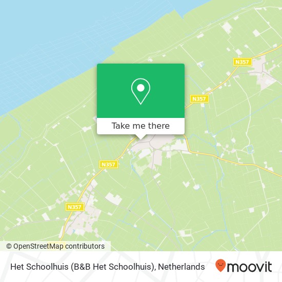 Het Schoolhuis (B&B Het Schoolhuis) map