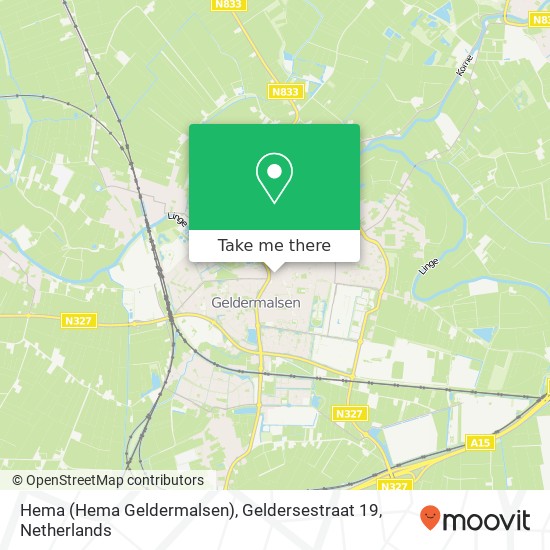 Hema (Hema Geldermalsen), Geldersestraat 19 map