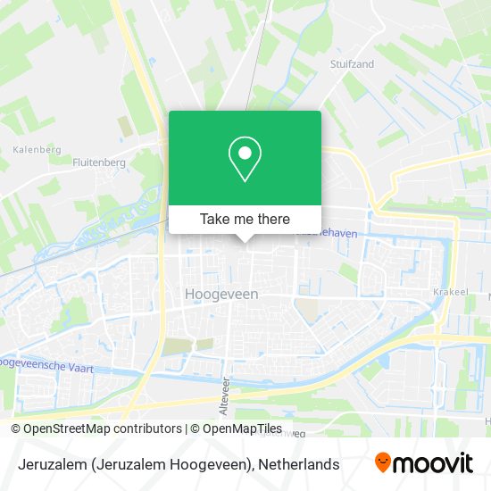 Jeruzalem (Jeruzalem Hoogeveen) map