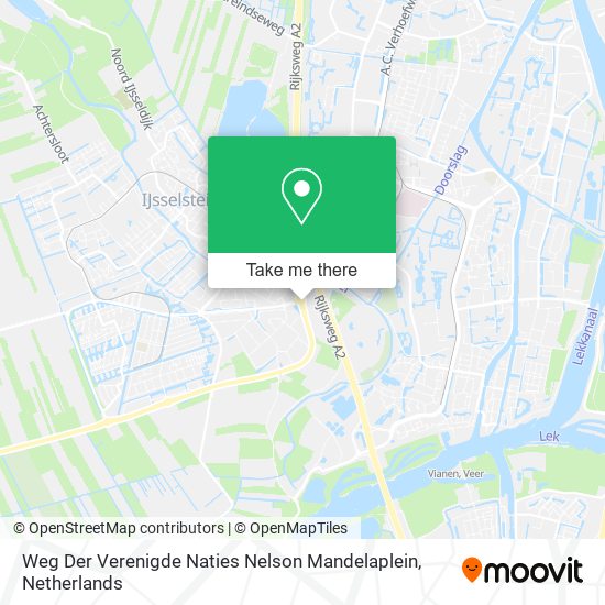 Weg Der Verenigde Naties Nelson Mandelaplein map