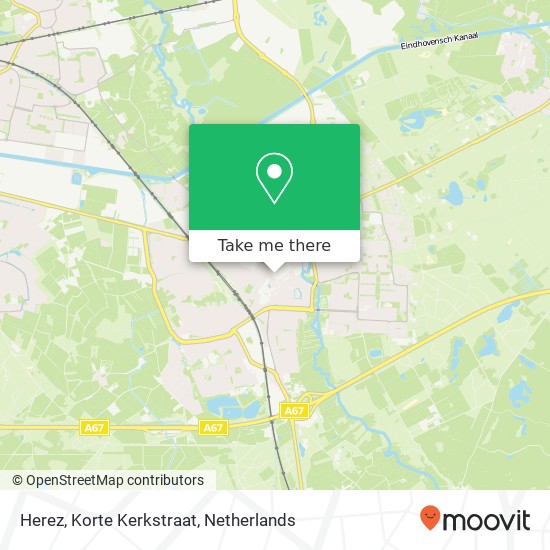 Herez, Korte Kerkstraat map