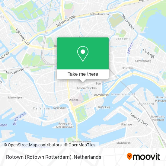 Rotown (Rotown Rotterdam) map