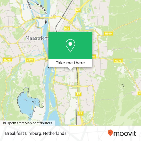 Breakfest Limburg map