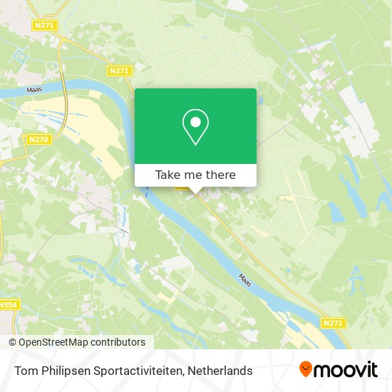 Tom Philipsen Sportactiviteiten map