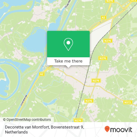Decorette van Montfort, Bovenstestraat 9 map