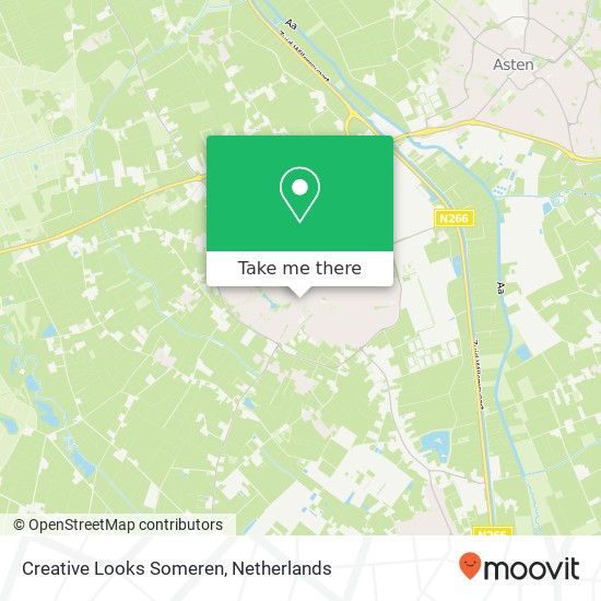 Creative Looks Someren map